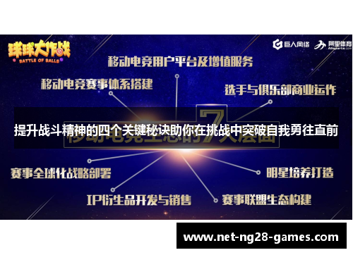 提升战斗精神的四个关键秘诀助你在挑战中突破自我勇往直前